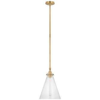 Parkington LED Pendant in Antique-Burnished Brass (268|CHC 5530AB-CG)