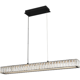 Reese LED Linear Chandelier in Matte Black (10|PCRES137MBK)