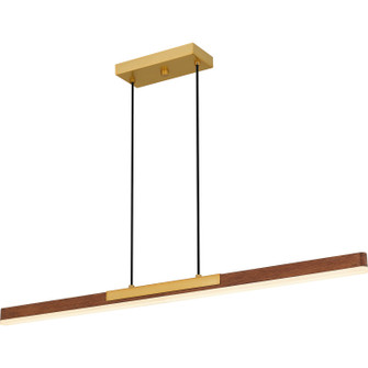Colter LED Linear Chandelier in Brushed Gold (10|PCCOT148BRG)