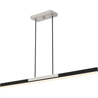Colter LED Linear Chandelier in Brushed Nickel (10|PCCOT148BN)