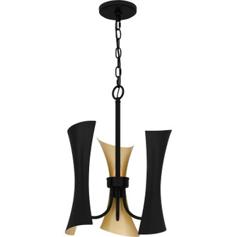 Myla Three Light Pendant in Matte Black (10|MYL2814MBK)