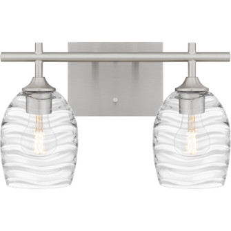 Lucy Two Light Bath in Brushed Nickel (10|LCY8615BN)