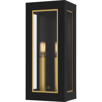 Bourbon Two Light Outdoor Wall Mount in Matte Black (10|BBN8406MBK)