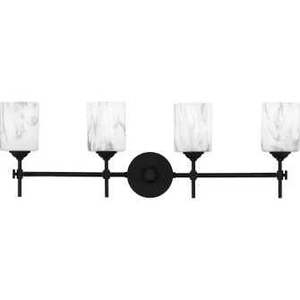 Aria Four Light Bath in Matte Black (10|ARI8631MBK)