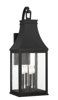 Bershire Four Light Outdoor Wall Lantern in Black (90|911108)
