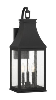 Bershire Three Light Outdoor Wall Lantern in Black (90|909108)
