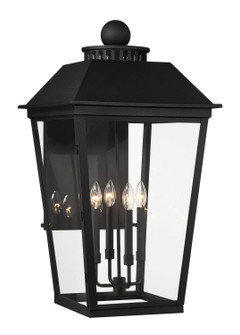 Topton Four Light Outdoor Wall Lantern in Black (90|131708)