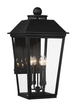 Topton Four Light Outdoor Wall Lantern in Black (90|131408)