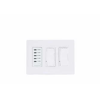 3 Dimmer And 1 Timer For Use With Control Boxes in White (40|EFSWTD3)
