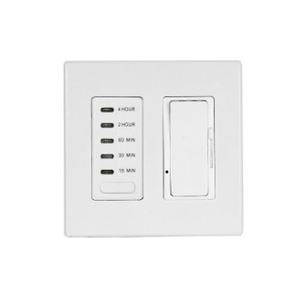1 Dimmer And 1 Timer For Use With Control Boxes in White (40|EFSWTD1)
