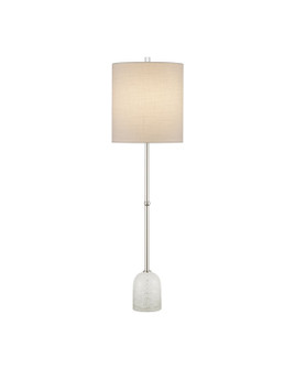 One Light Table Lamp in Clear Crackle/Polished Nickel (142|6000-0950)