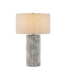 One Light Table Lamp in Dark Gray/Off-White (142|6000-0924)