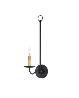 One Light Wall Sconce in Zanzibar Black (142|5000-0263)