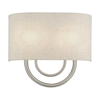 Stratton Two Light Wall Sconce in Brushed Nickel (107|60272-91)