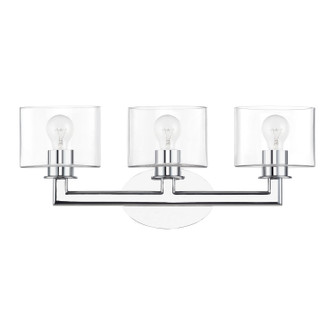 Bernardino Three Light Vanity Sconce in Polished Chrome (107|17913-05)