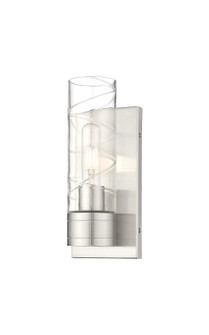 Downtown Urban One Light Wall Sconce in Satin Nickel (405|617-1W-SN-G617-8DE)