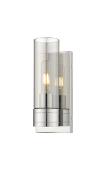 Downtown Urban One Light Wall Sconce in Polished Chrome (405|617-1W-PC-G617-8SM)