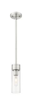 Downtown Urban One Light Mini Pendant in Satin Nickel (405|617-1S-SN-G617-8CL)