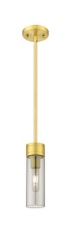 Downtown Urban One Light Mini Pendant in Satin Gold (405|617-1S-SG-G617-8SM)