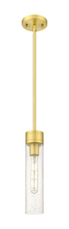 Downtown Urban One Light Mini Pendant in Satin Gold (405|617-1S-SG-G617-11SDY)
