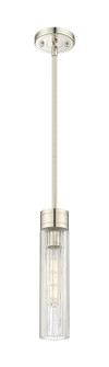 Downtown Urban One Light Mini Pendant in Polished Nickel (405|617-1S-PN-G617-11SCL)