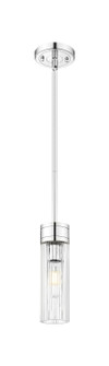 Downtown Urban One Light Mini Pendant in Polished Chrome (405|617-1S-PC-G617-8SCL)