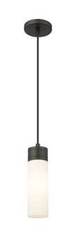 Downtown Urban One Light Mini Pendant in Matte Black (405|617-1P-BK-G617-8WH)