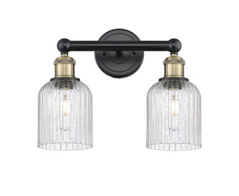 Edison Two Light Bath Vanity in Black Antique Brass (405|616-2W-BAB-G559-5SDY)