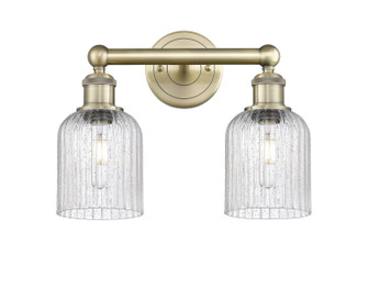 Edison Two Light Bath Vanity in Antique Brass (405|616-2W-AB-G559-5SDY)