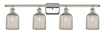 Ballston Four Light Bath Vanity in Polished Nickel (405|516-4W-PN-G559-5ME)