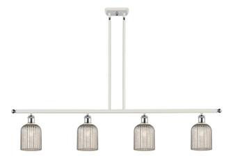 Ballston Four Light Island Pendant in White Polished Chrome (405|516-4I-WPC-G559-5ME)