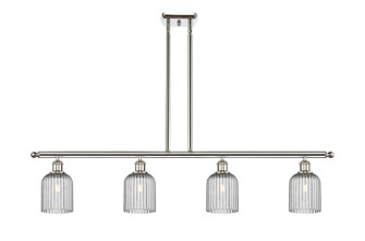 Ballston Four Light Island Pendant in Polished Nickel (405|516-4I-PN-G559-5SM)