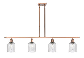 Ballston Four Light Island Pendant in Antique Copper (405|516-4I-AC-G559-5SDY)