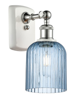 Ballston One Light Wall Sconce in White Polished Chrome (405|516-1W-WPC-G559-5BL)