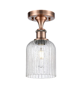 Ballston One Light Semi-Flush Mount in Antique Copper (405|516-1C-AC-G559-5SDY)