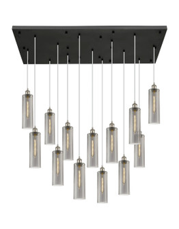 Downtown Urban 13 Light Pendant in Brushed Satin Nickel (405|154BK-B-13P-SN-G434-12SM) Downtown Urban 13 Light Pendant in Brushed Satin Nickel (405|154BK-B-13P-SN-G434-12SM)