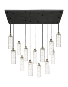 Downtown Urban 13 Light Pendant in Brushed Brass (405|154BK-B-13P-BB-G434-12DE)