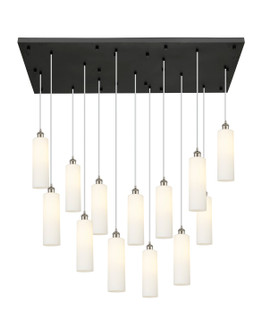 Downtown Urban 13 Light Pendant in Brushed Brass (405|154BK-B-13P-BB-G434-12CL)