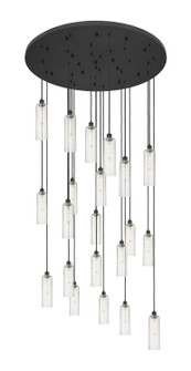 Downtown Urban 21 Light Pendant in Matte Black (405|148BK-B-21P-BK-G434-12SDY)