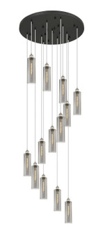 Downtown Urban 13 Light Pendant in Polished Nickel (405|132BK-B-13P-PN-G434-12SM)