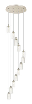 Downtown Urban 12 Light Pendant in Polished Nickel (405|126B-12P-PN-G434-7SDY)