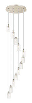 Downtown Urban 12 Light Pendant in Polished Nickel (405|126B-12P-PN-G434-7CL)