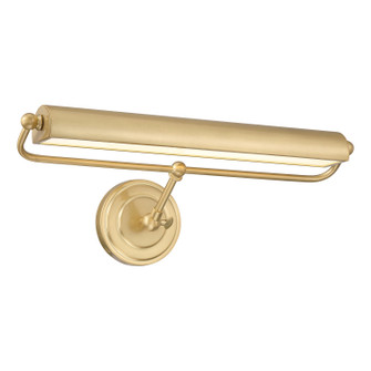 Miller LED Wall Sconce in Aged Brass (60|MLR-202-AG)