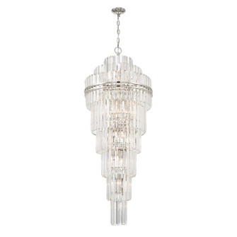 Hayes 31 Light Chandelier in Polished Nickel (60|HAY-1419-PN)