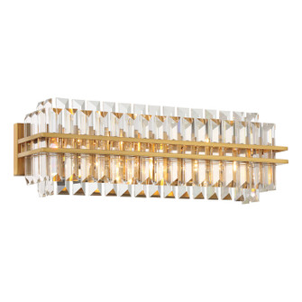 Hayes Four Light Bath in Aged Brass (60|HAY-1413-AG)