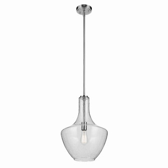 Everly One Light Pendant in Chrome (12|42046CHCS)