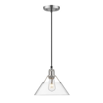 Orwell One Light Pendant in Pewter (62|3306-M PW-CLR)