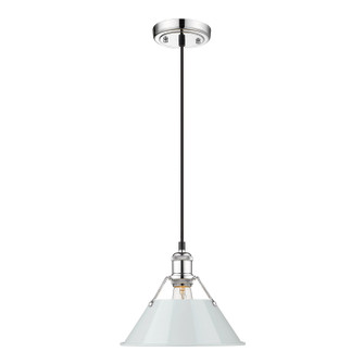 Orwell One Light Pendant in Chrome (62|3306-M CH-DB)