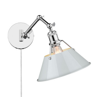 Orwell One Light Wall Sconce in Chrome (62|3306-A1W CH-DB)