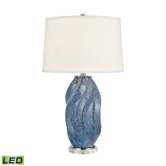 Blue Swell LED Table Lamp in Blue (45|S0019-9538-LED)